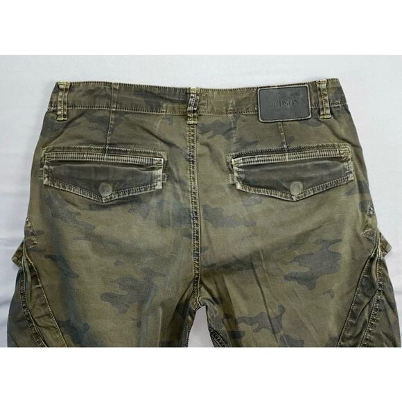Hudson Flynn Skinny Cargo Stretch Jeans. Perfectly Faded Camo. Tag 30, 32X29. - Picture 9 of 9